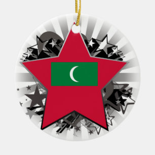 Maldives Star Ceramic Ornament