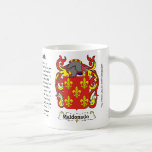Maldonado Family Coat of Arms mug