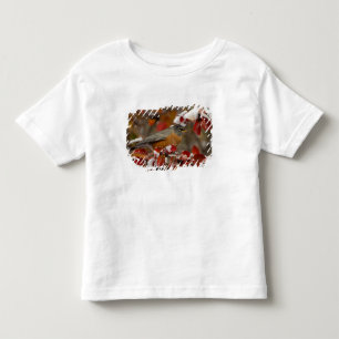 Male American Robin in Black Hawthorn Toddler T-shirt
