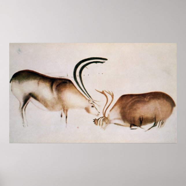 Male and female deer poster (Front)
