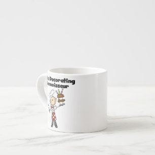 Male Cake Decorating Connoisseur Espresso Cup