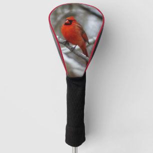 Male Cardinal Golf Head Cover