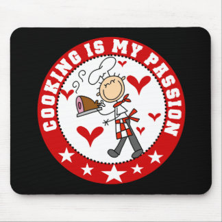 Male Chef Cooking Passion Mousepad