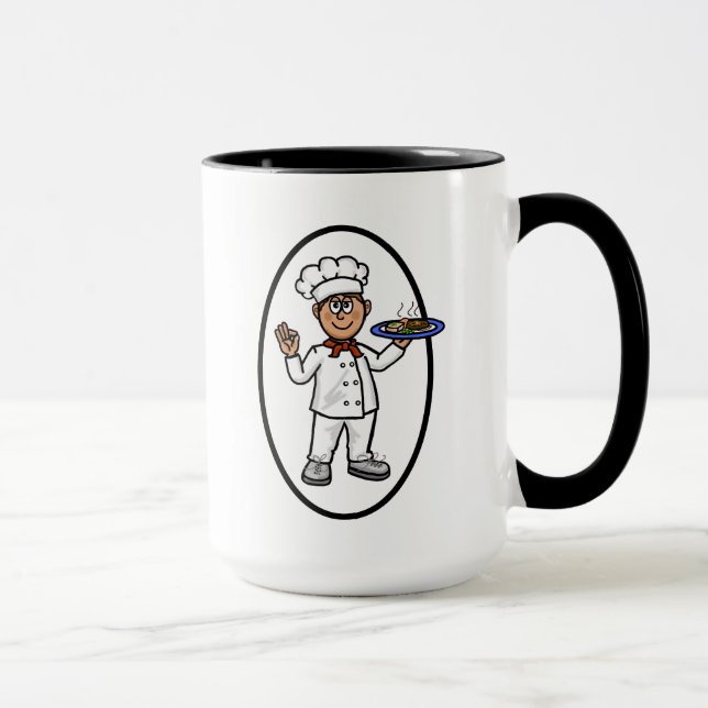 Male Chef Mug (Right)
