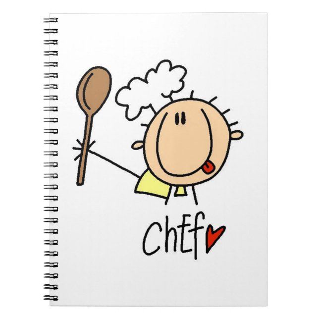 Male Chef Notebook (Front)