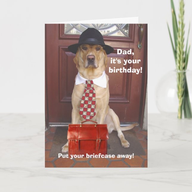 Male/Dad Birthday Card (Front)