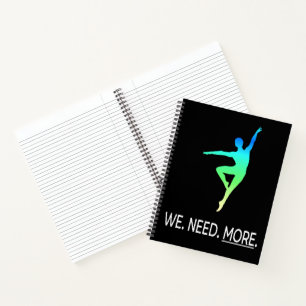 Male Dancer Awareness III Personalized Notebook