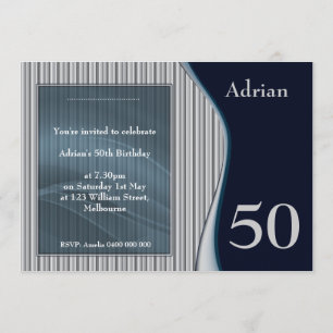 Male Elegant Invite