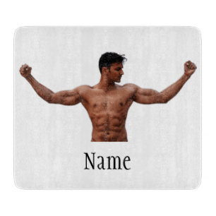 Male Fitness Model Thunder_Cove  Cutting Board