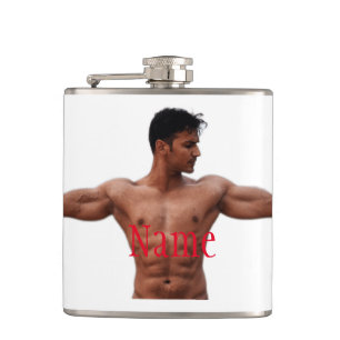 Male Fitness Model Thunder_Cove Hip Flask