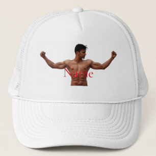 Male Fitness Model Thunder_Cove Trucker Hat