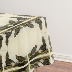 (Male Fowl) of the Plains Audubon Birds of America Tablecloth
