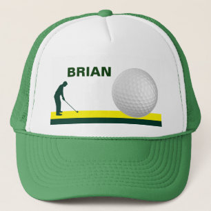 Male Golf hat customizable