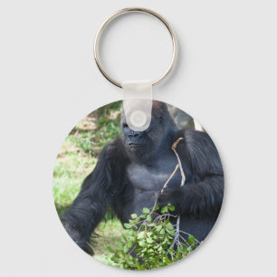 Male Gorilla Keychain
