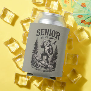 Male Graduation 2026 Grad Senior School Bigfoot Can Cooler