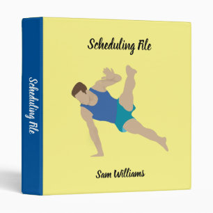 Male Gymnast Binder