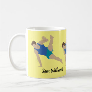 Male Gymnast Coffee Mug
