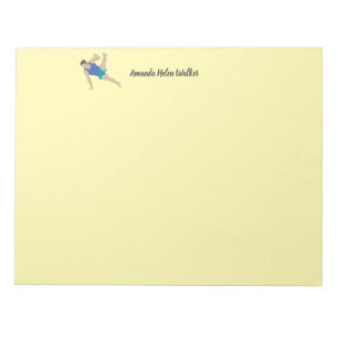 Male Gymnast Notepad