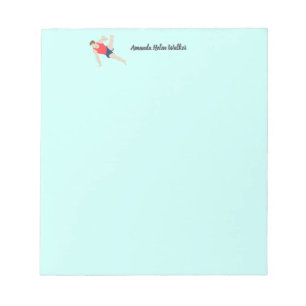Male Gymnast Notepad