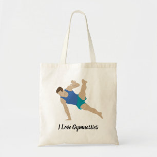 Male Gymnast Tote Bag