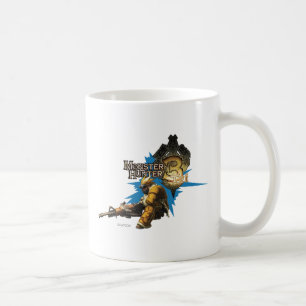 Male Hunter with Bowgun, Heavy Gunner with Ludroth Coffee Mug