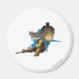Male Hunter with Bowgun, Heavy Gunner with Ludroth Magnet