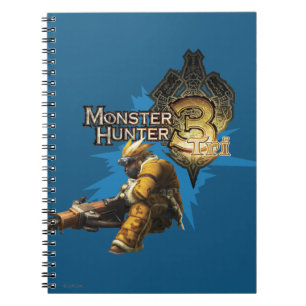 Male Hunter with Bowgun, Heavy Gunner with Ludroth Notebook