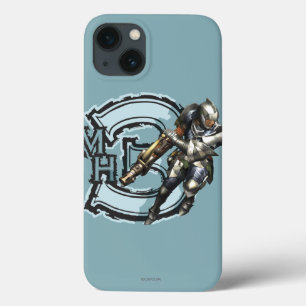 Male Hunter with Bowgun, Steel Armour iPhone 13 Case