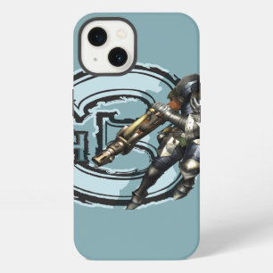 Male Hunter with Bowgun, Steel Armour iPhone 13 Case
