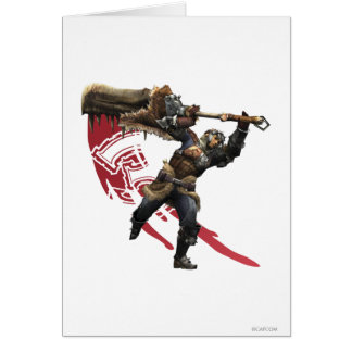 Male Hunter with great sword & hunter's armour