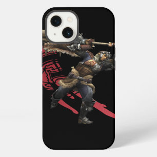 Male Hunter with great sword & hunter's armour iPhone 13 Case