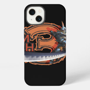 Male hunter with long sword & lagiacrus armour iPhone 13 case