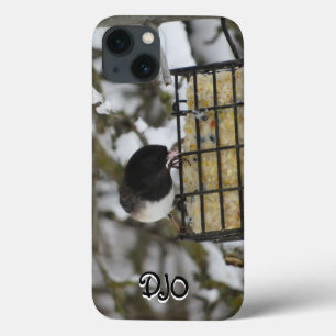 Male Junko on Snowy Feeder Case-Mate iPhone Case