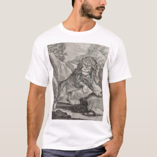 Male Lion in Serengeti National Park, Tanzania T-Shirt