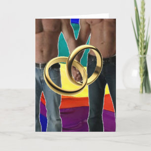 Male Marriage Card