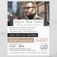 Male Model, Optician, Technical Practitioner