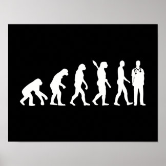 Male nurse evolution poster