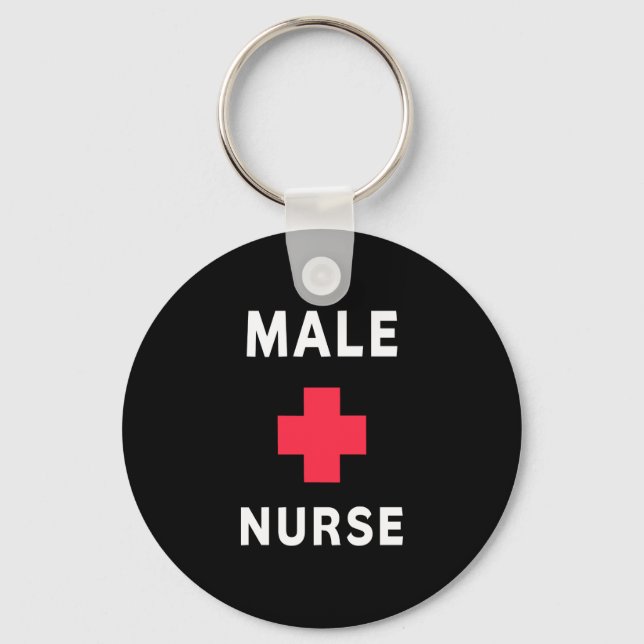Male Nurse Keychain (Front)