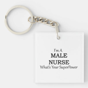 MALE NURSE KEYCHAIN