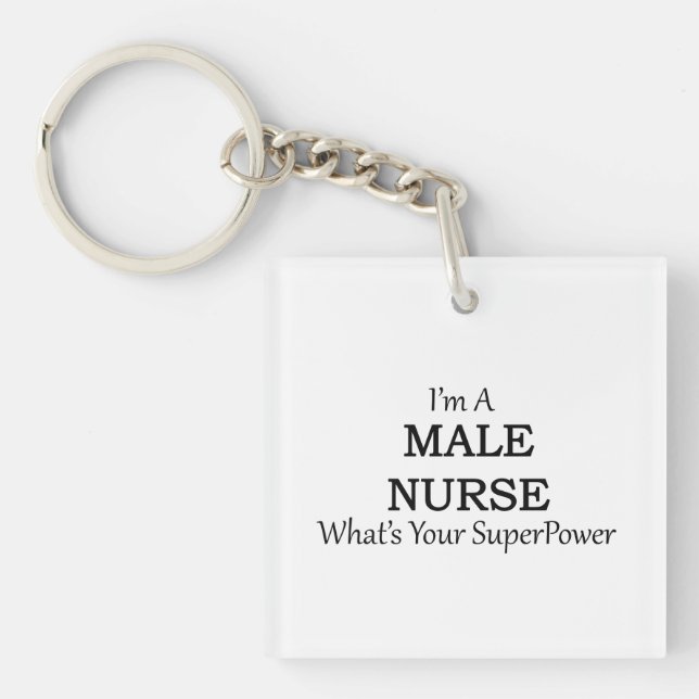 MALE NURSE KEYCHAIN (Front)