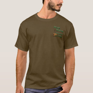 Male Nurse Powered by Coffee T-Shirt