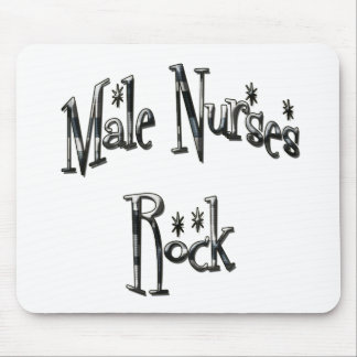 Male Nurses Rock Mouse Pad