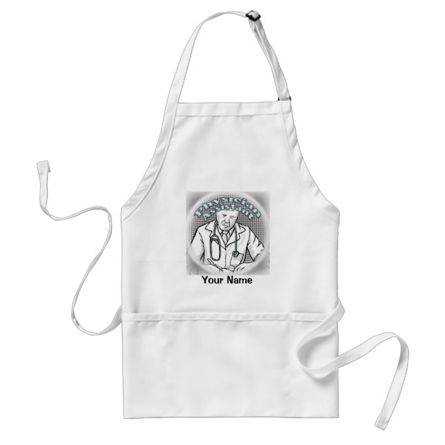 male Physician Assistant Standard Apron (Front)