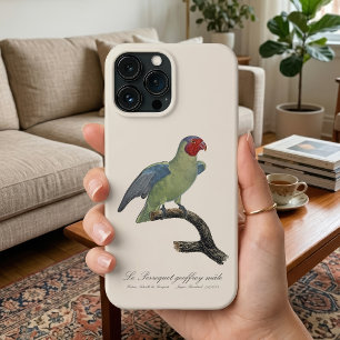 Male Red-Cheeked Parrot, Geoffroyus geoffroyi iPhone 13 Pro Max Case