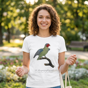 Male Red-Cheeked Parrot, Geoffroyus geoffroyi T-Shirt