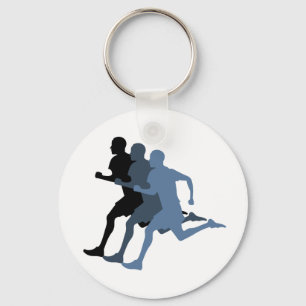 Male Runner Keychain