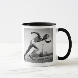 Male Runner Mug