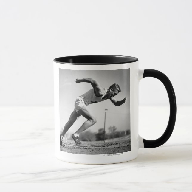 Male Runner Mug (Right)
