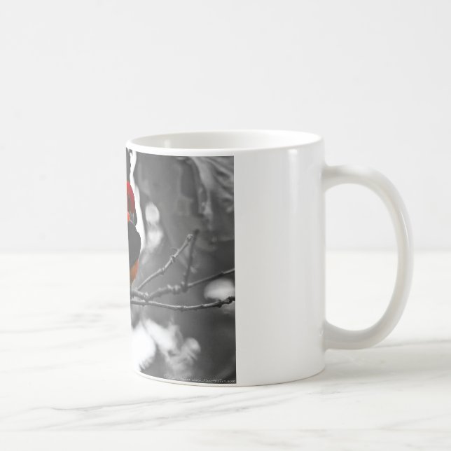 Male Scarlet Tanager Coffee Mug (Right)
