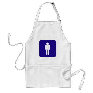 Male Sign Standard Apron